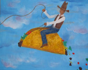 wesley as a cowboy